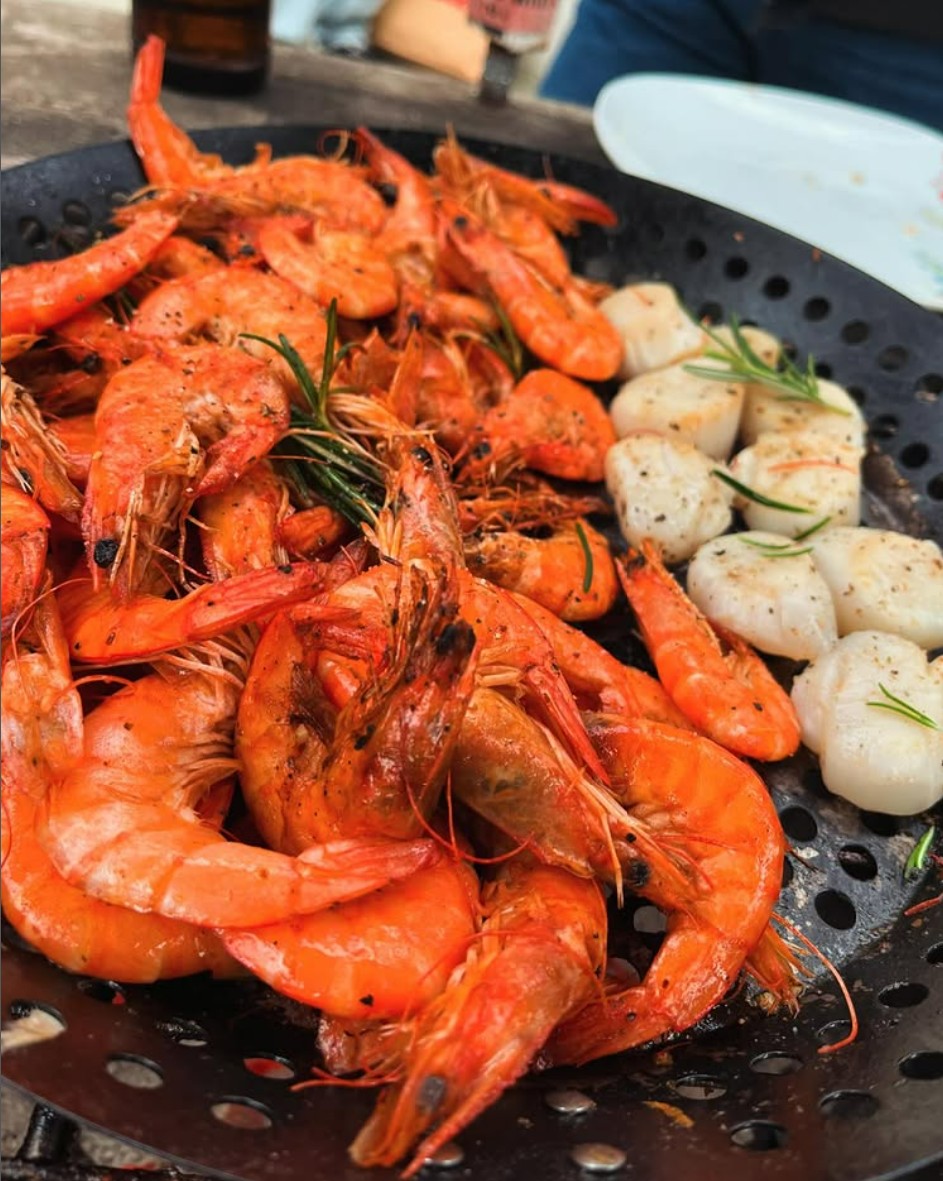 Seafood vom Grill