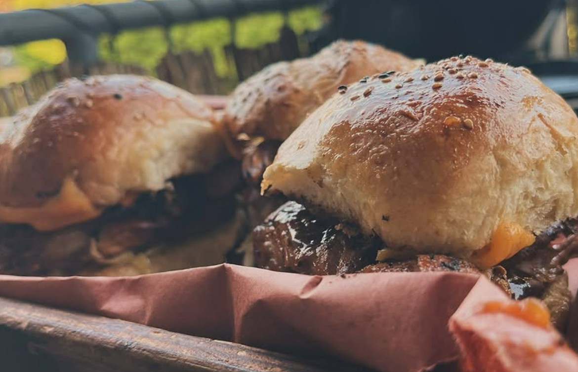 Hausgemachter BBQ-Burger